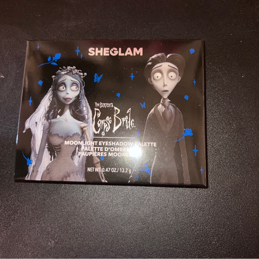 Brand New Sheglam Tim Burton’s Corpse Bride Eyeshadow Palette